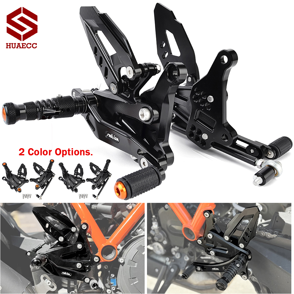 Motorcycle Adjustable Rear Set Rearsets for KTM 1290 super duke R 2020 ...