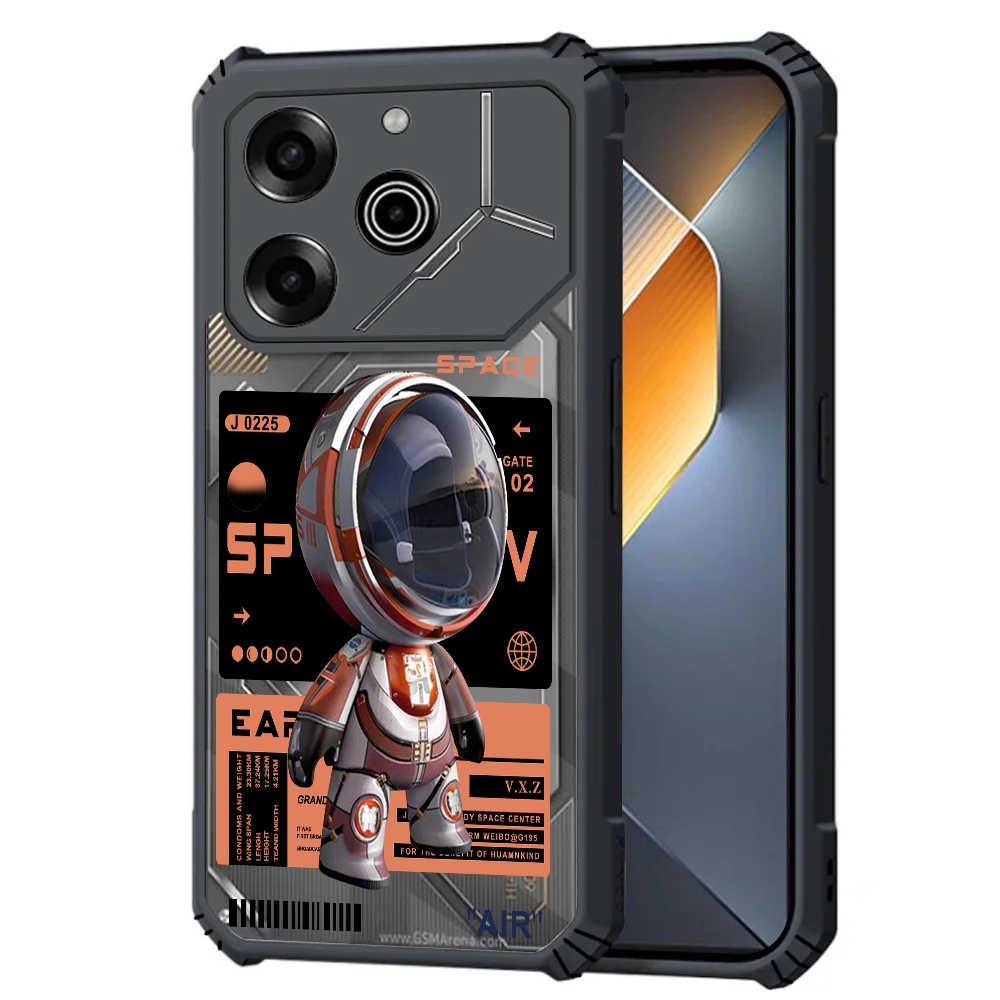 Transparent Phone Case For Tecno Pova 6 Neo Li7 6 Pro Li9 5 Pro 4 Pro ...