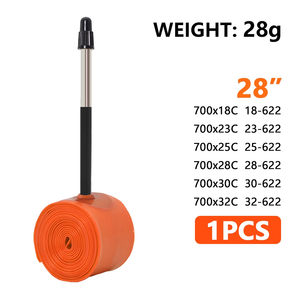 ThinkRider 28g Ultralight Bike Inner Tube 700 x 18 25 28 Road Bicycle TPU Tire 45 65 85mm Length French Valve Super Light Tubing Shopee Philippines