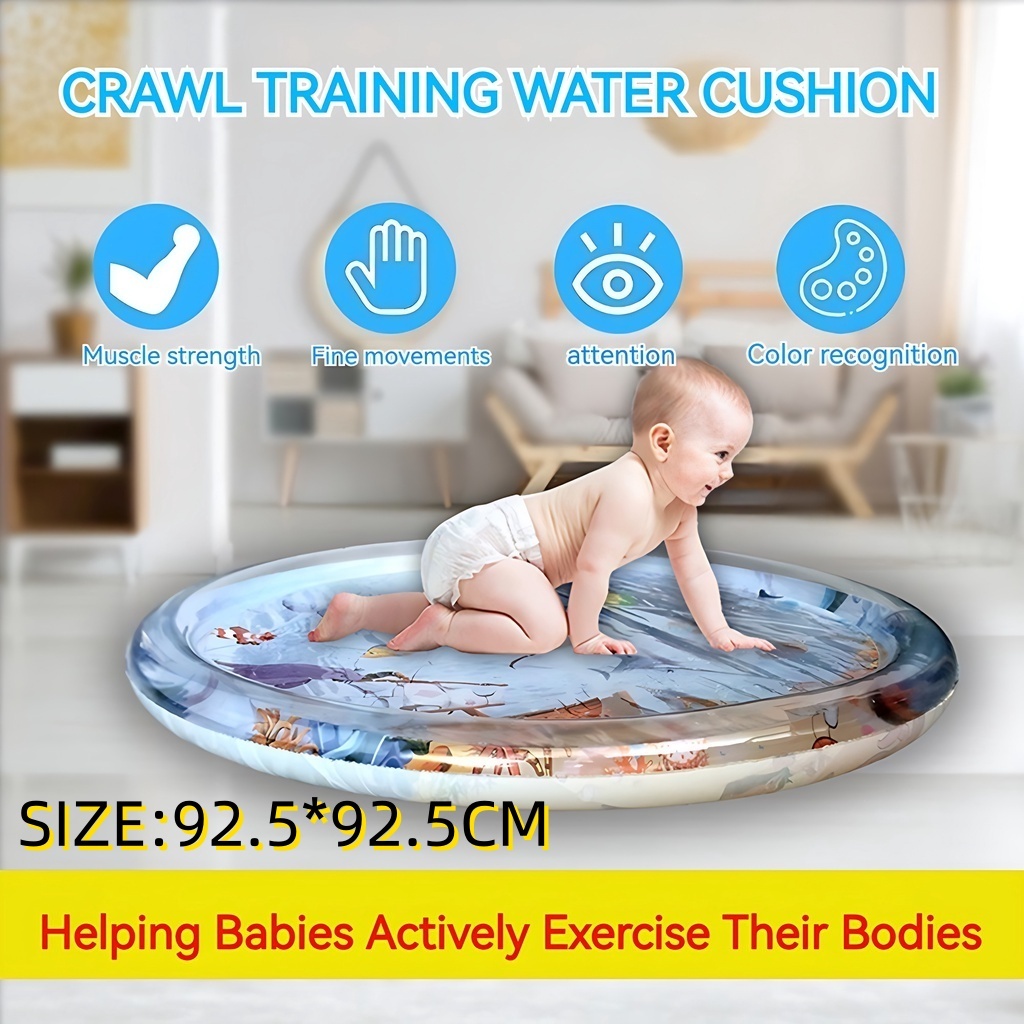 Inflatable Water Play Mat/Thicken Pvc Toddler Fun Play Center Portable ...