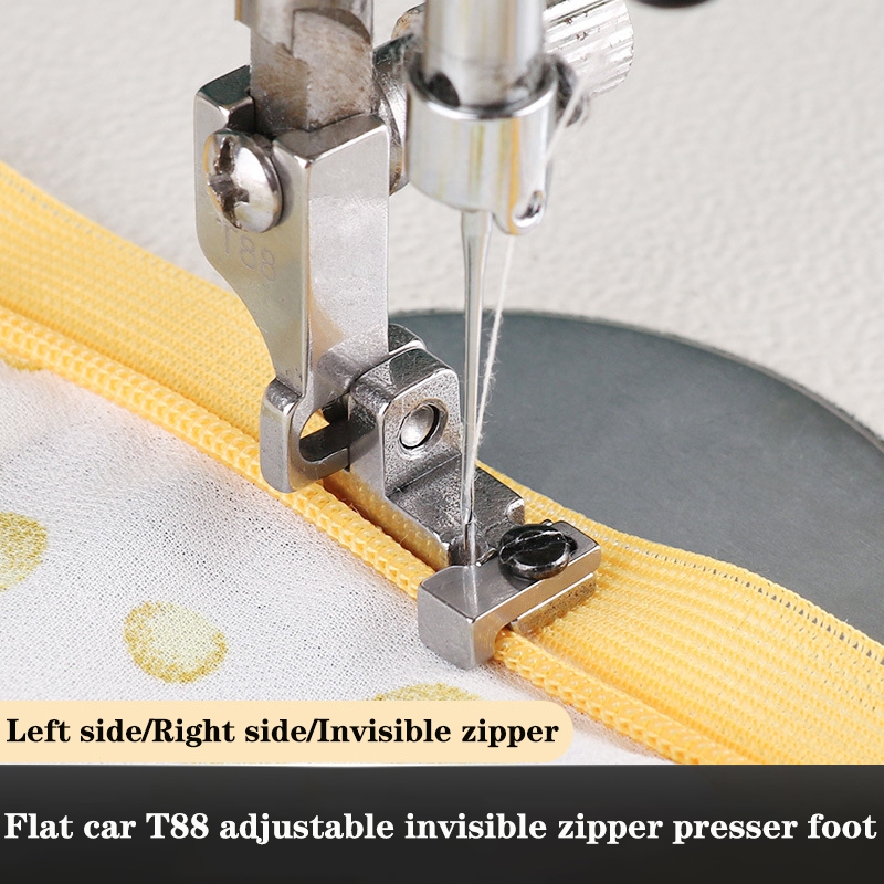 T88 Adjustable Multi-function Invisible Zipper 3-in-1 Sewing Machine ...