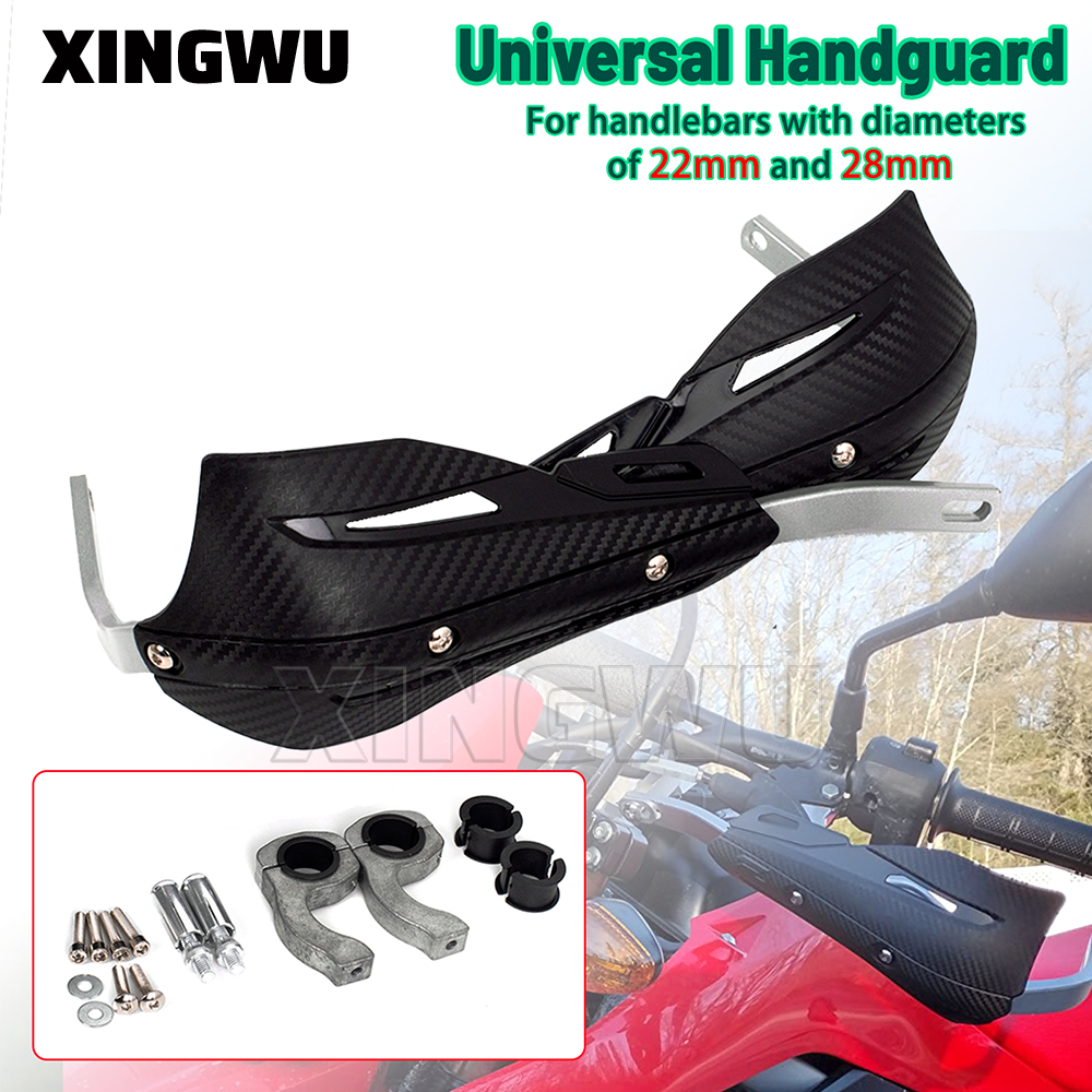 Universal 7/8 Motorcycle Hand Guards - ATV Dirt Bike Brush Protectors In Multiple Colors - Foto 3