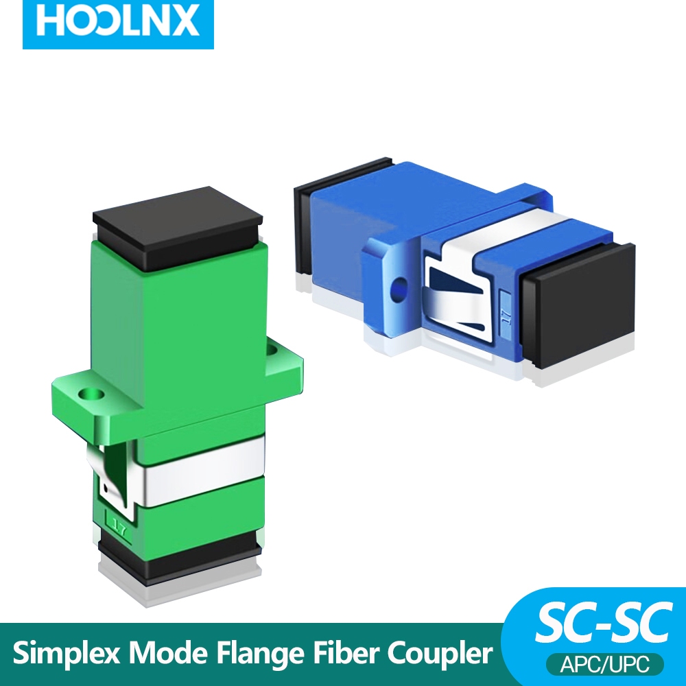 HOOLNX SC To SC Fiber Coupler OS1/OS2 Single mode Fiber Optic Adapter ...