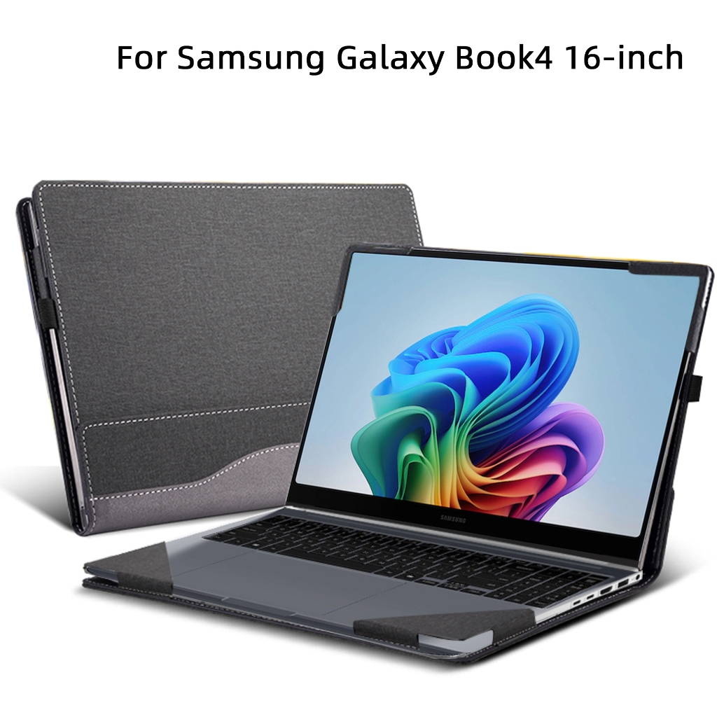 For Samsung Galaxy Book4 pro360 Laptop Sleeve 16 inch Leather Case ...