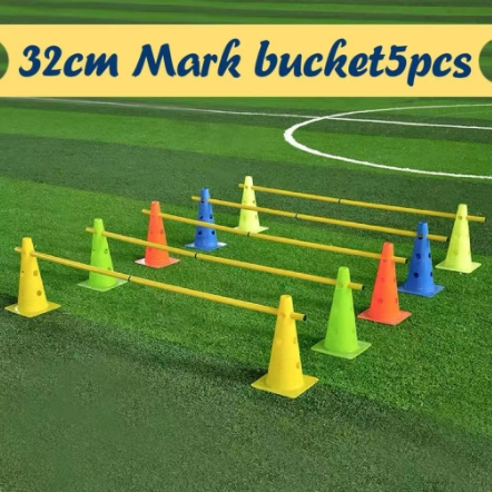32cm Plastic Agility Cones Football Training Equipment Traffic Cone ...