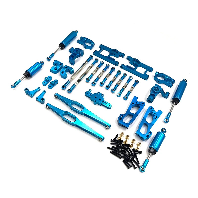 RC Car Swing Arm Steering Cup Metal Steering Linkage Shock Absorber ...