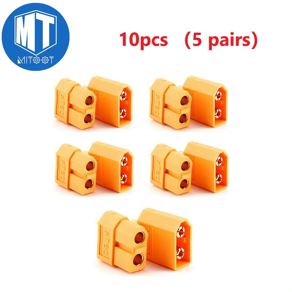 Onyehn XT60 Connector Kit – 4 Pairs With 150mm 12AWG Silicon Wire For RC Drones & Batteries 6 thumbnail image