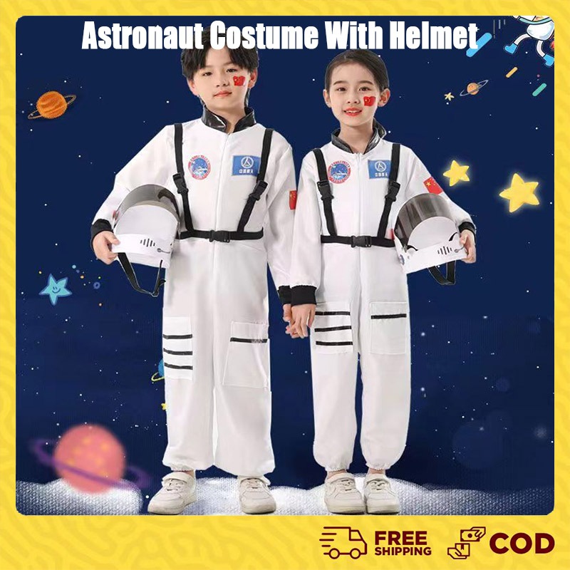 Astronaut Cosplay Costume For Kids Space Suit Stage Performance