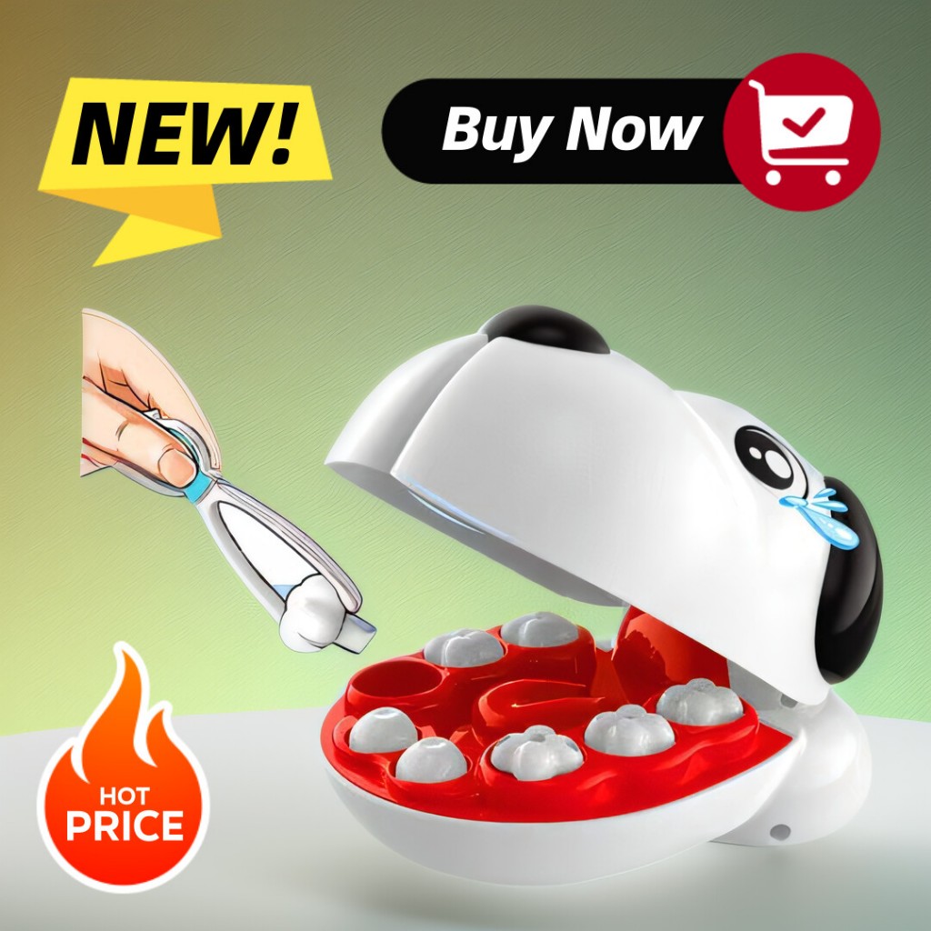 Kids Doctor Toy Simulation Dog Tooth Extraction Filling Pet Dentist ...