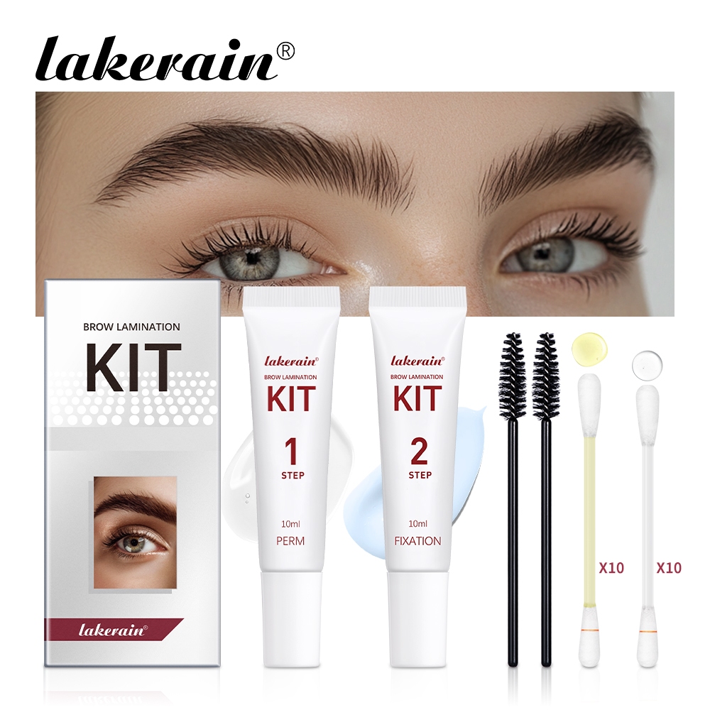 Lakerain Brow Lamination Kit Professional Eyebrow Perm Setting Curling ...