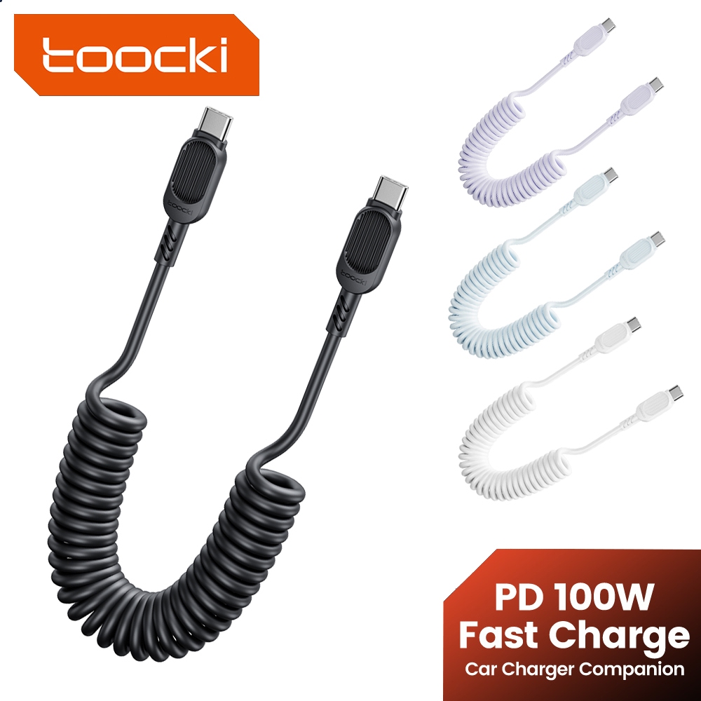 Toocki 3 in 1 USB Cable 6A 100W for 2.33 USD without coupon (Best price