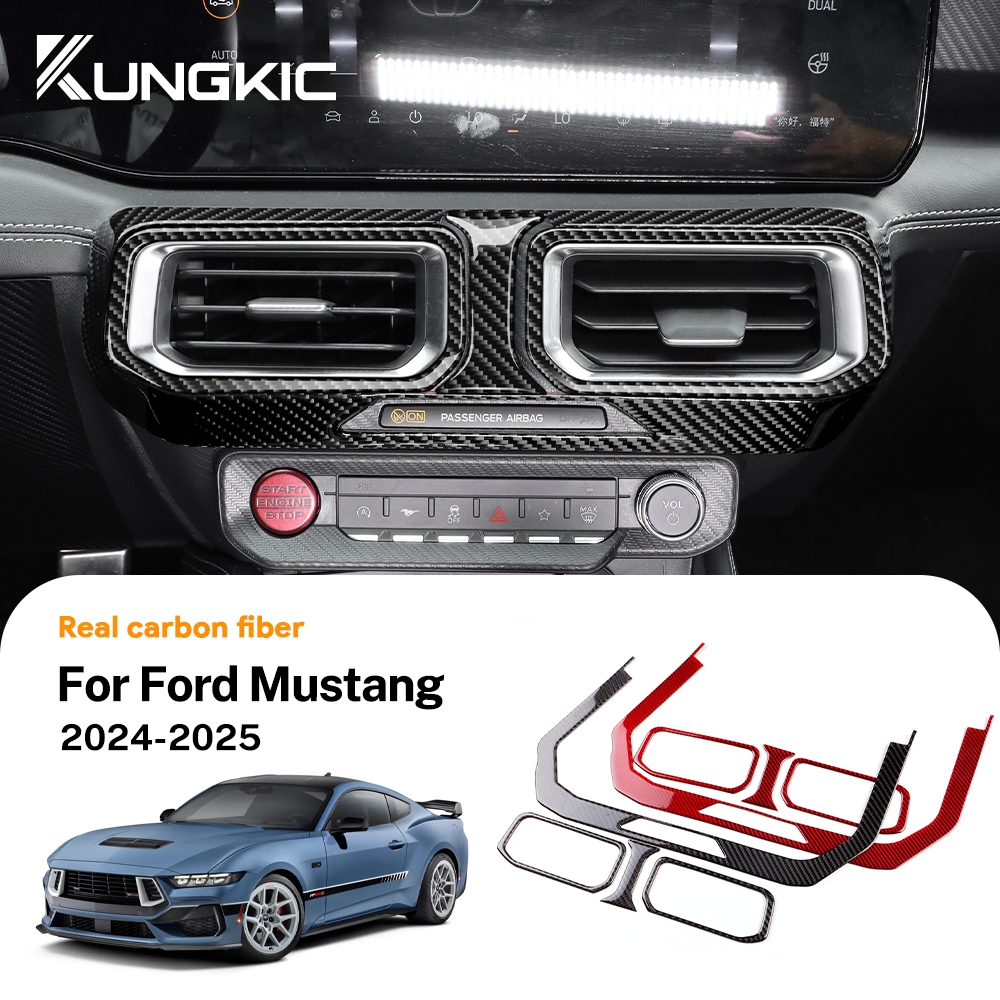 Türschloss-Abdeckung Für Ford Mustang 2024-2025 - Staubschutz In Weiß