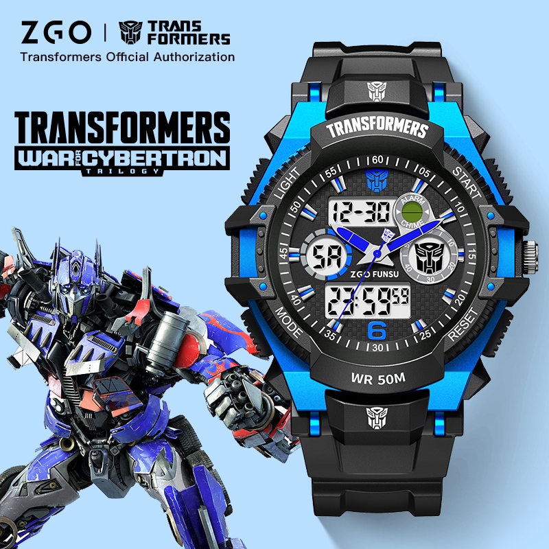 ZGO x Transformers Watch For Boys Student Watch Junior High School ...