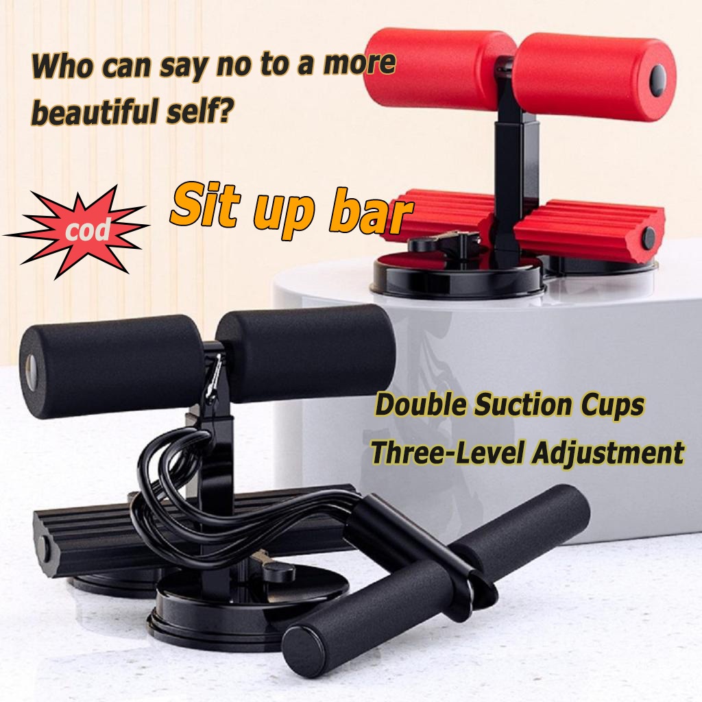 ☞Double Suction Cups☜Upgraded Sit-Ups Assistant it Up Bar Stand
