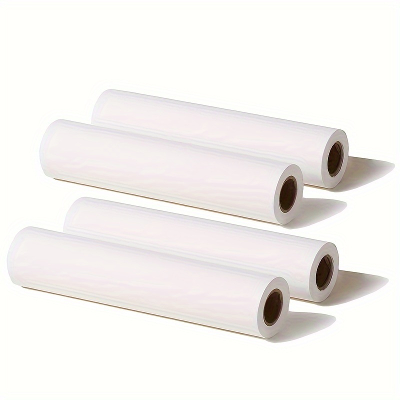 4Roll A4 Thermal Printer Paper, 210 x 30mm Paper for A4 Portable ...