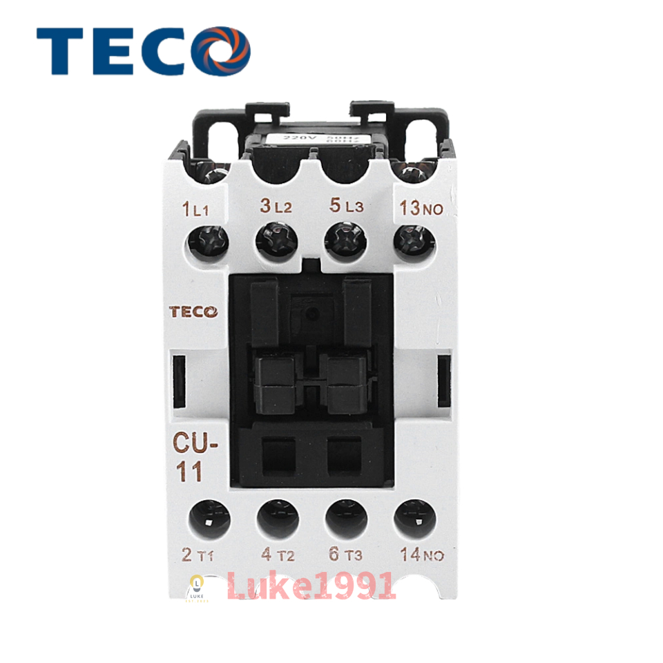 TECO AC Contactor CU-11 CU-16 CU-18 CU-23 CU-32R CU-38 CU-40 AC220V ...
