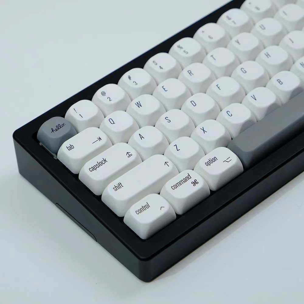 138 keys MAC Keycaps Apple Style KOA Profile PBT Dye Sublimation ...