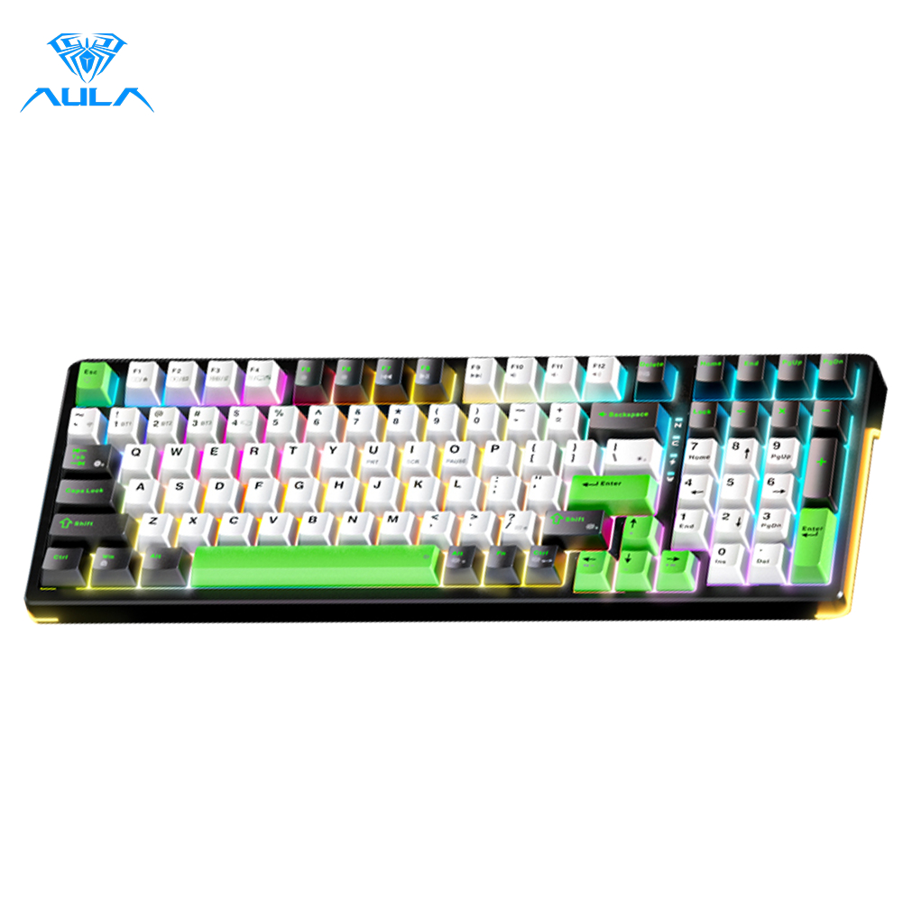 AULA F98X Mechanical Keyboard 99Keys Tri-mode RGB Hot-swap