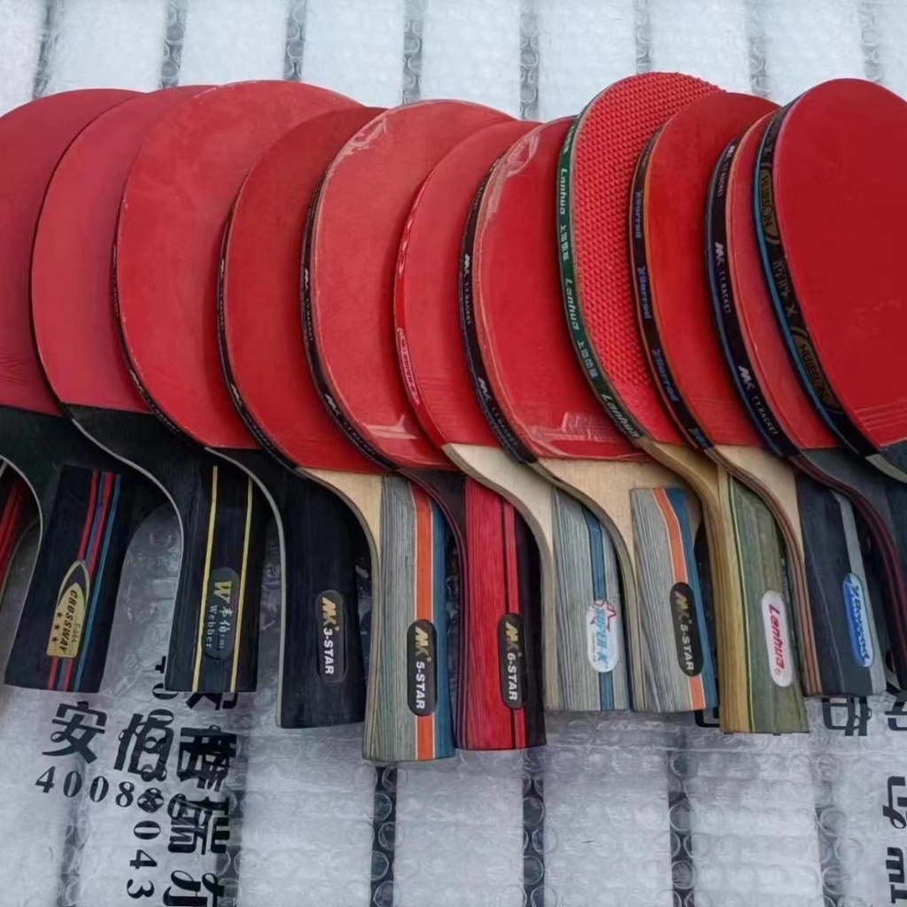 Table Tennis Bats Second-Hand: Random Brand 3/4/5/6/7 Star Carbon ...
