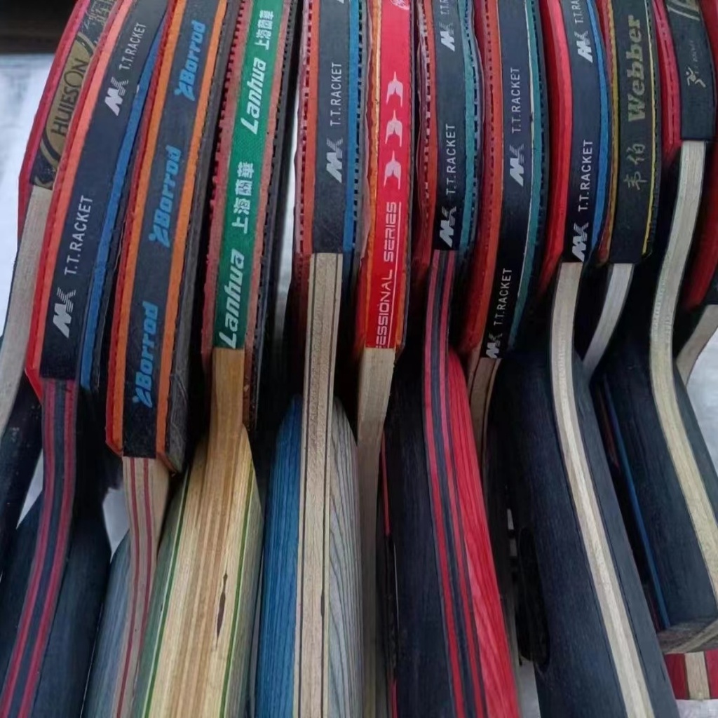 Table Tennis Bats Second-Hand: Random Brand 3/4/5/6/7 Star Carbon ...