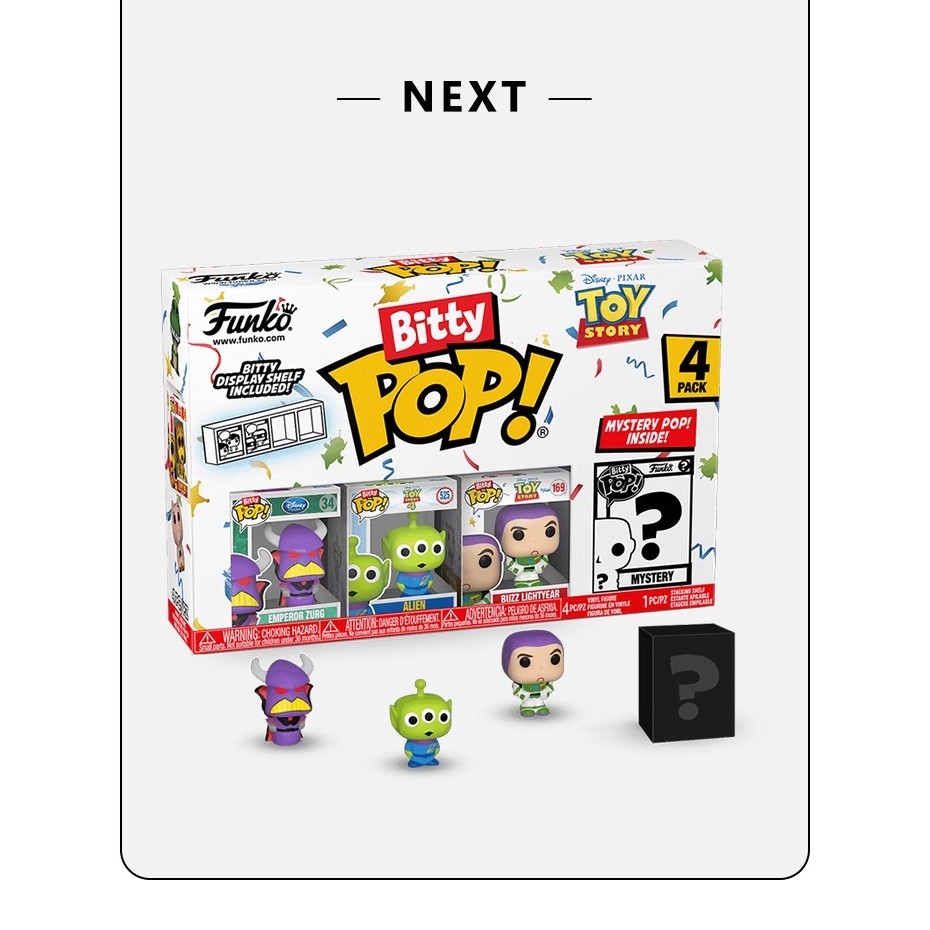 Genuine Funko Pop Toy Story Zugg Buzz Lightyear Small Size Peripheral ...