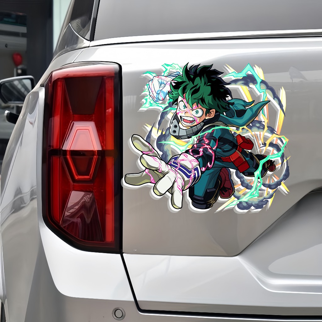 My Hero Academia Hero Stickers - Ideal for Surfaces like Cars ...