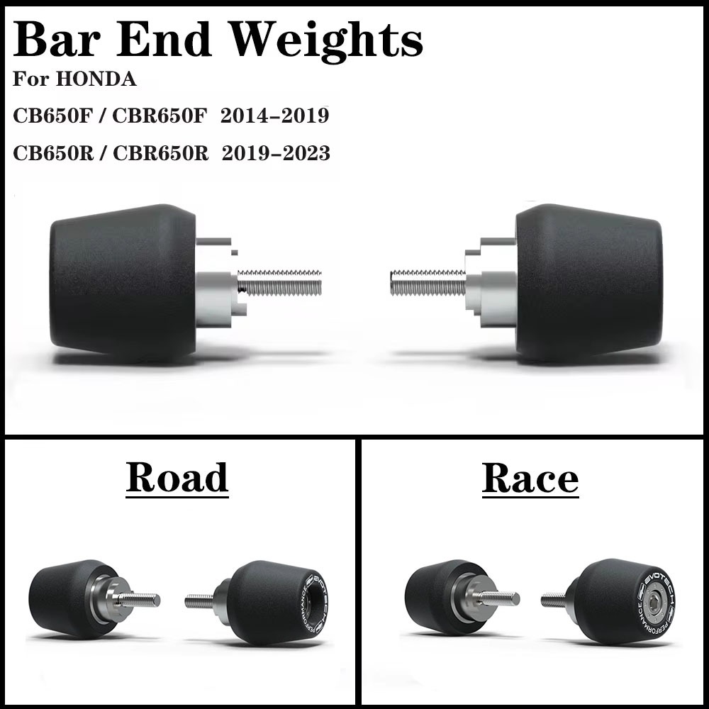 ZX-636 Handlebar Protectors Motorcycle Handlebar End Weights For