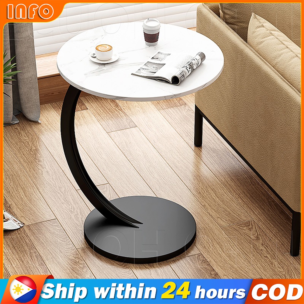 Nordic Coffee Table SimpleTea Table Living Room Sofa Small Round Side ...