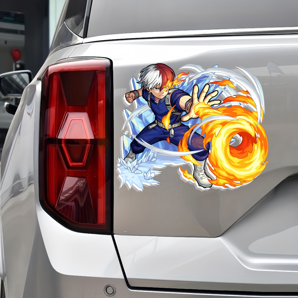 My Hero Academia Hero Stickers - Ideal for Surfaces like Cars ...