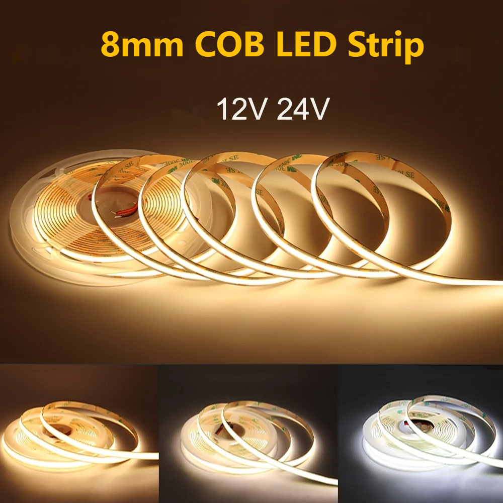 LED Strip Light 10m High Brightness Cuttable Adhesive Backing Indoor ...