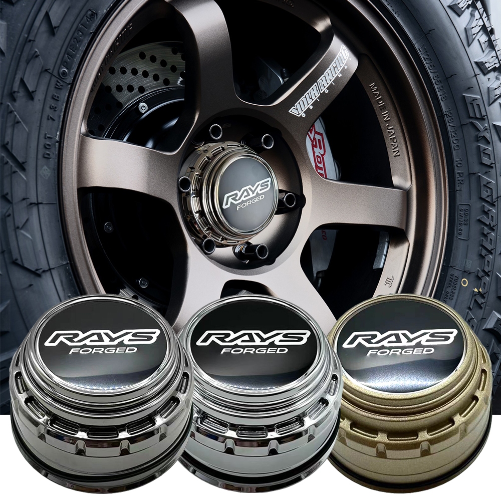 RAYS VOLK RACING 4X4 Wheel Rim Cap only for 106mm —100mm Nickel or ...