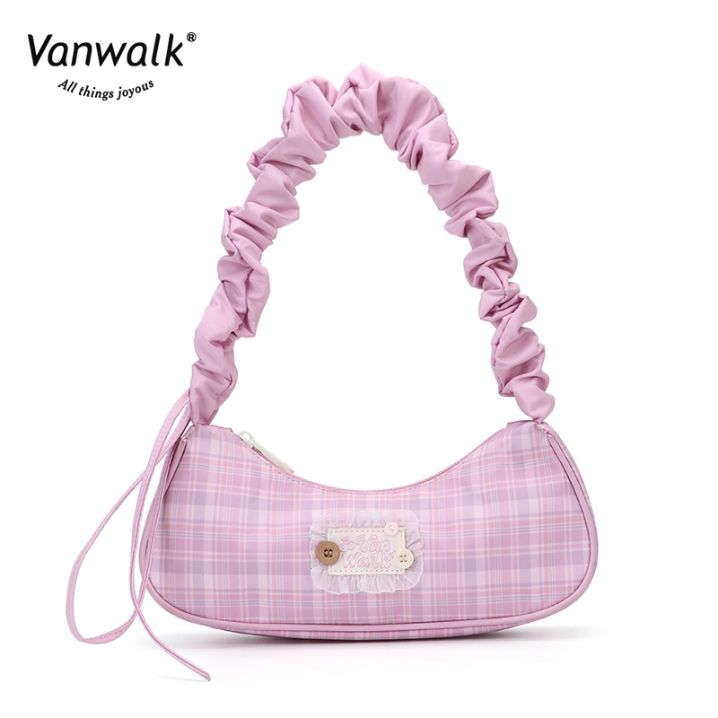 Pbong  New Korean Bow Large Capacity Single Shoulder Tote Bag Fashion Casual Versatile Underarm Canvas Bags main image 1