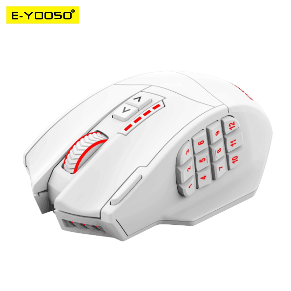 E-YOOSO X-33 RGB USB 2.4G Wireless Gaming Mouse 16000 DPI 16 buttons ...