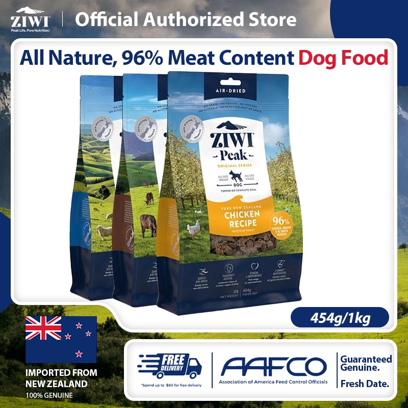 ZIWI Peak AirDried Dog Food All Natural, High Protein, Grain Free, Limited Ingredient