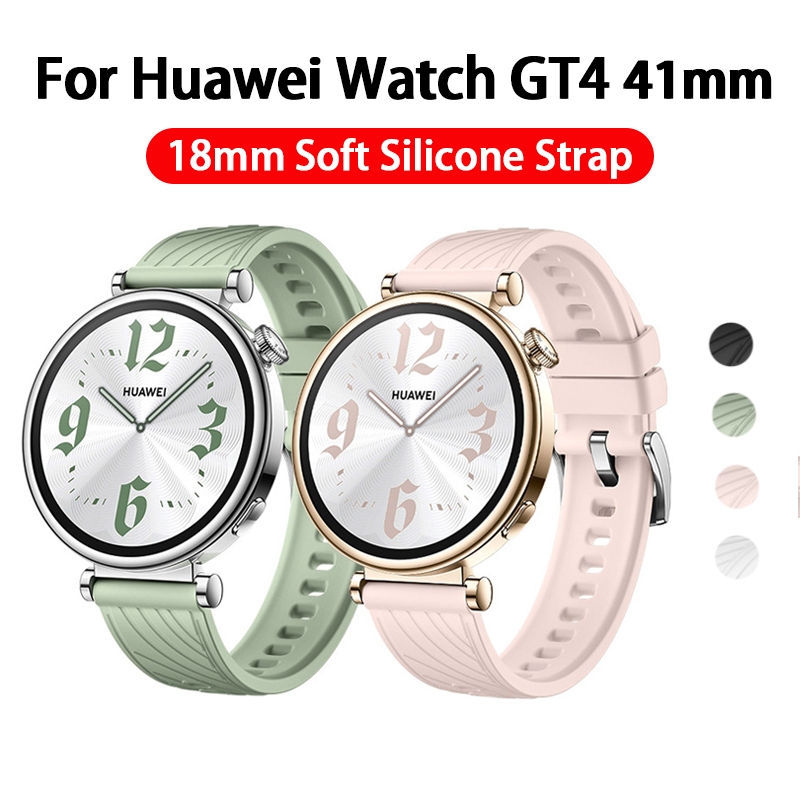 Bracelet Céramique élégant 18mm Pour Huawei Watch GT - Remplacement Confortable Pour Femme
