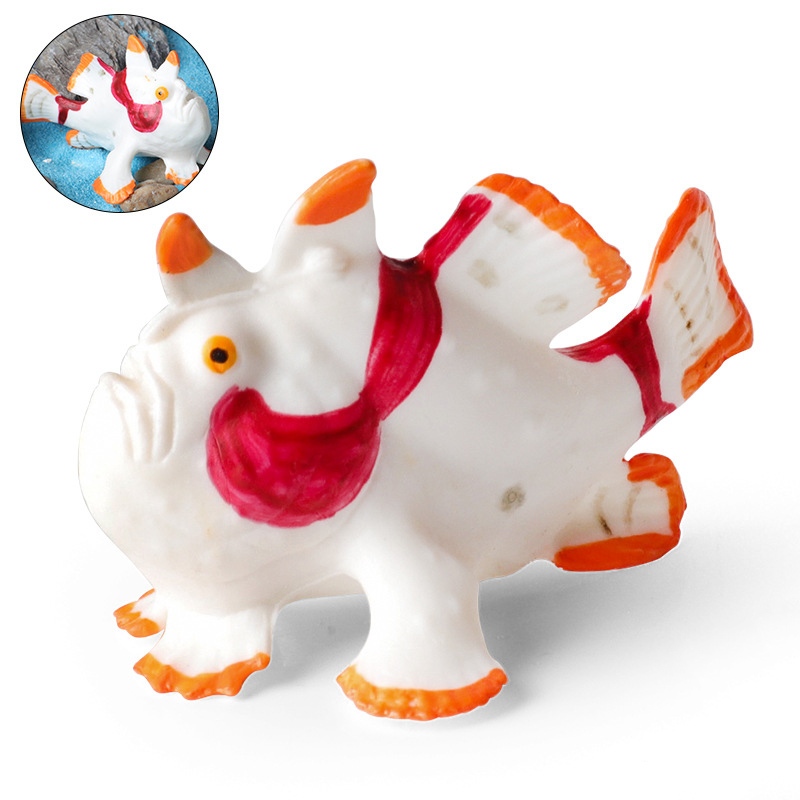 Cognitive Simulation Solid Croaker Mini Large Spotted Croaker Model Toy ...