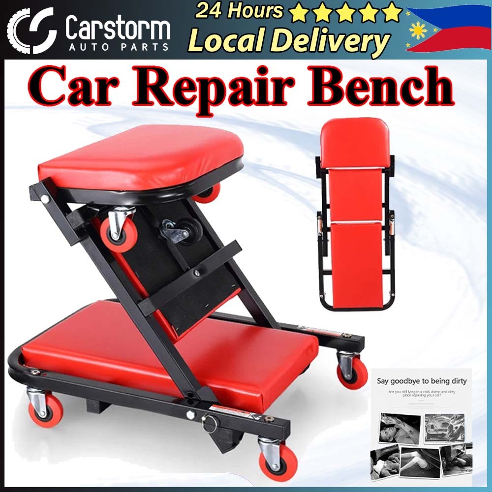 Carstorm Car Repair Lying Board Multifunctional Repair Bench Z-Shaped ...