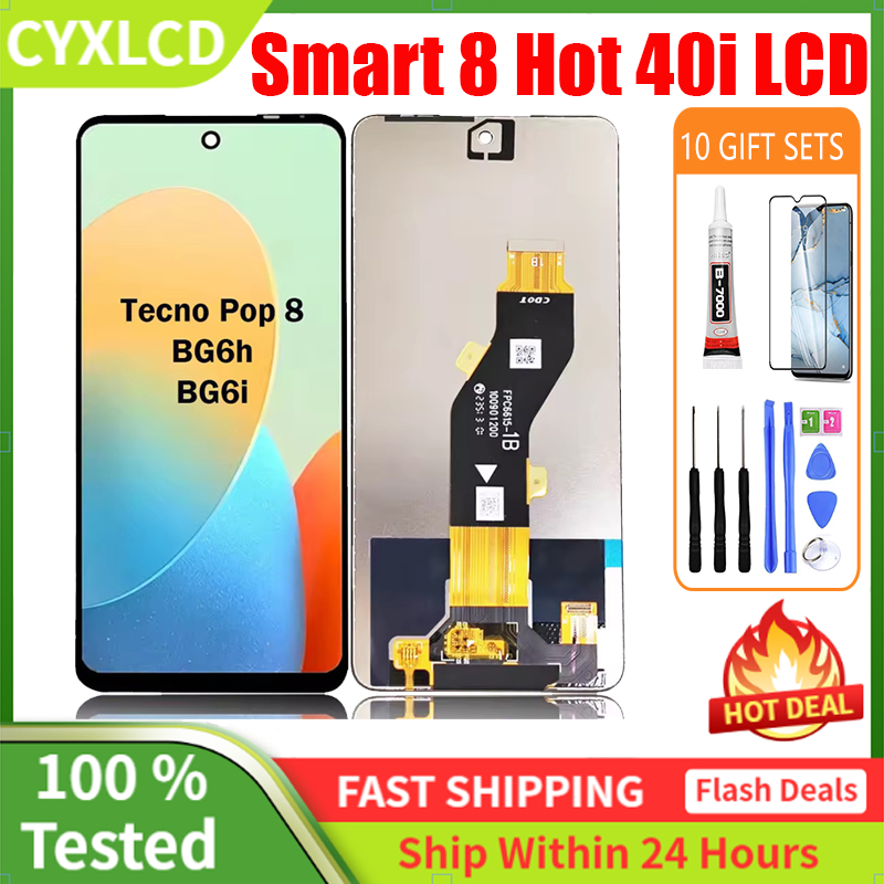 Original LCD For Infinix Hot 40 / 40i / 40 Pro LCD Display Touch Screen ...