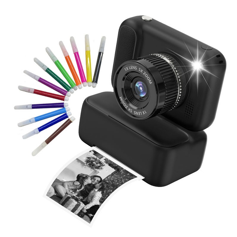 CT-P14-2 LBS New Smart Digital Kids Mini Thermal Printing Camera Front ...