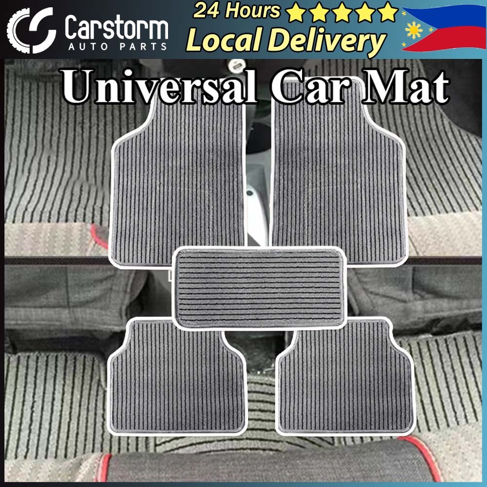 Carstorm 5pcs/Set Universal Car Auto Floor Mats Woven Car Matting