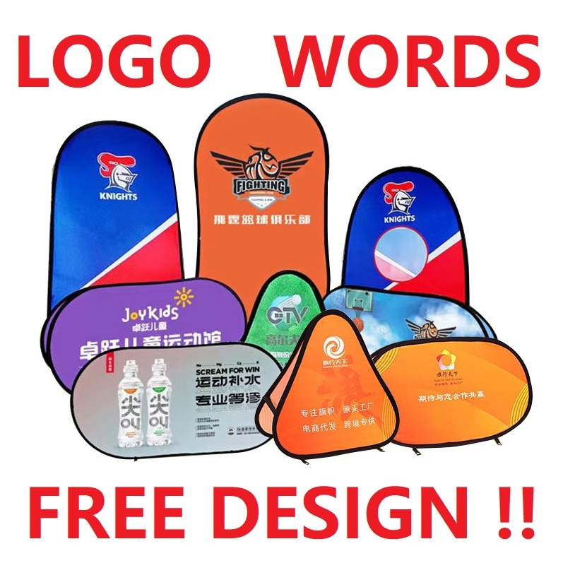 Custom Logo signboard Pop Up A Frame Banner Outdoor Advertising Display ...