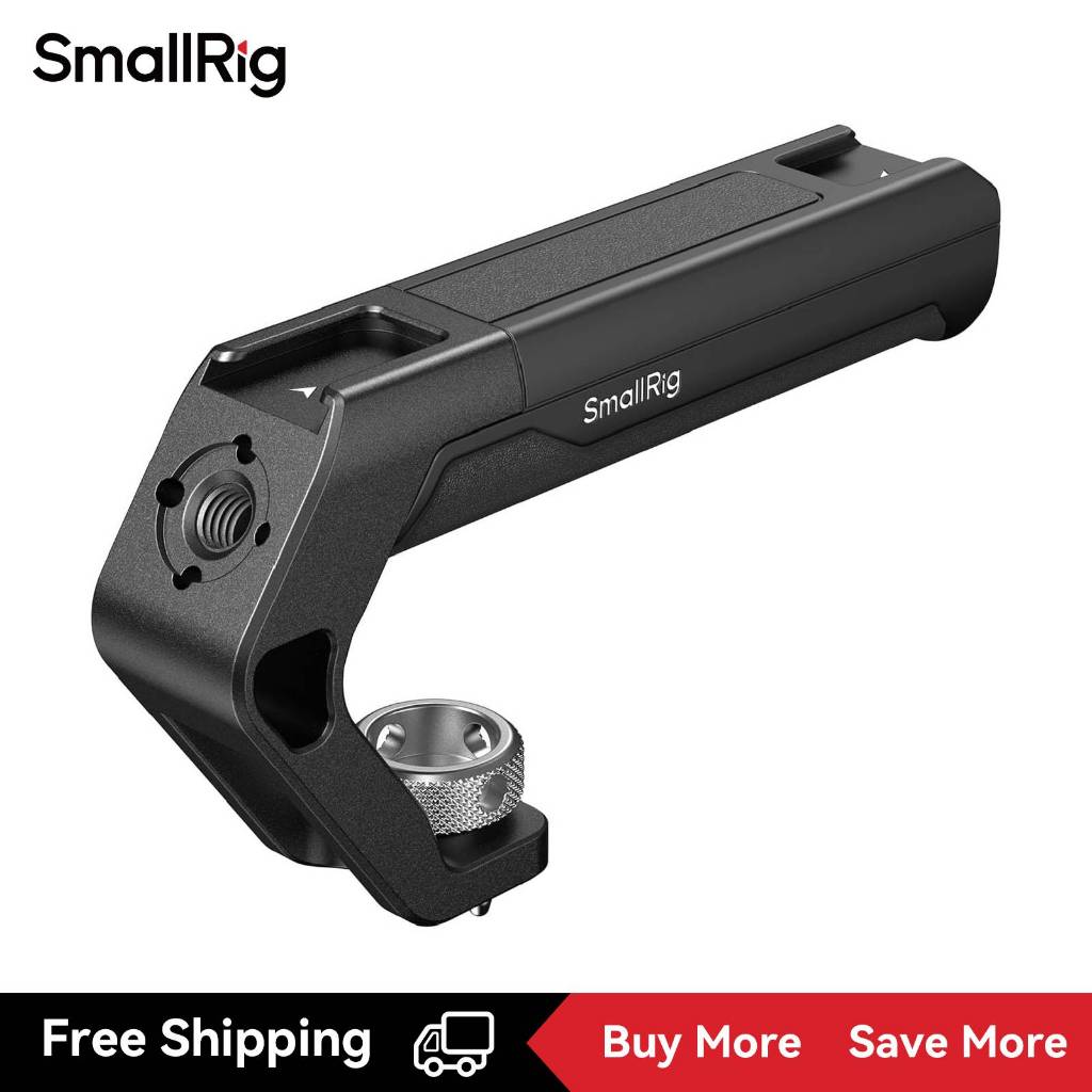 thumbnail image 2 of SmallRig Universal Cold Shoe Top Handle – NATO Clamp & Arri Locating 2 of 4