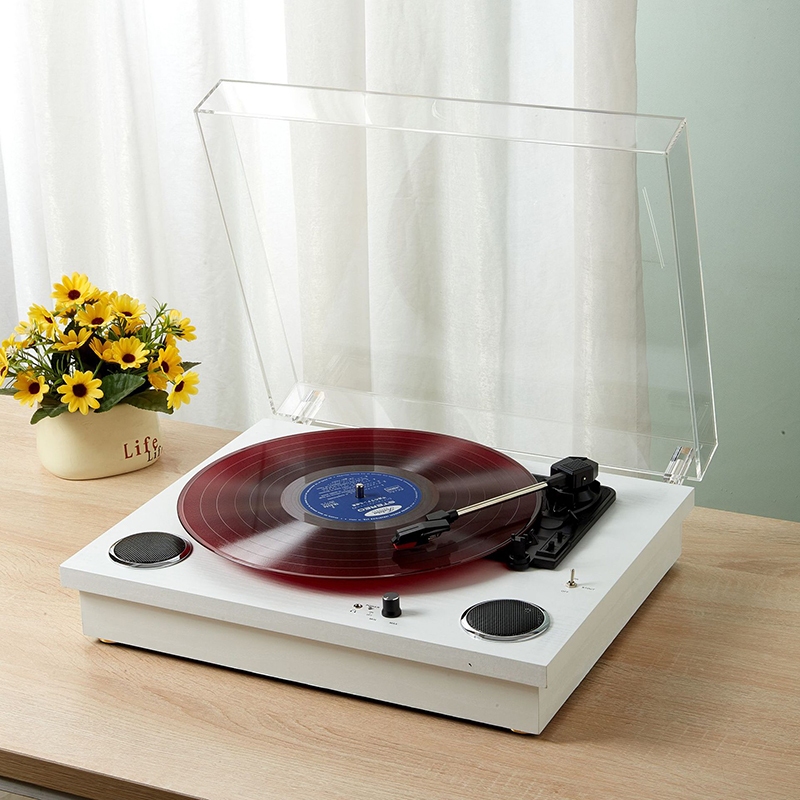 Fornuts Turntable Player Vinyl Record Player Retro Gramophone Built-in ...