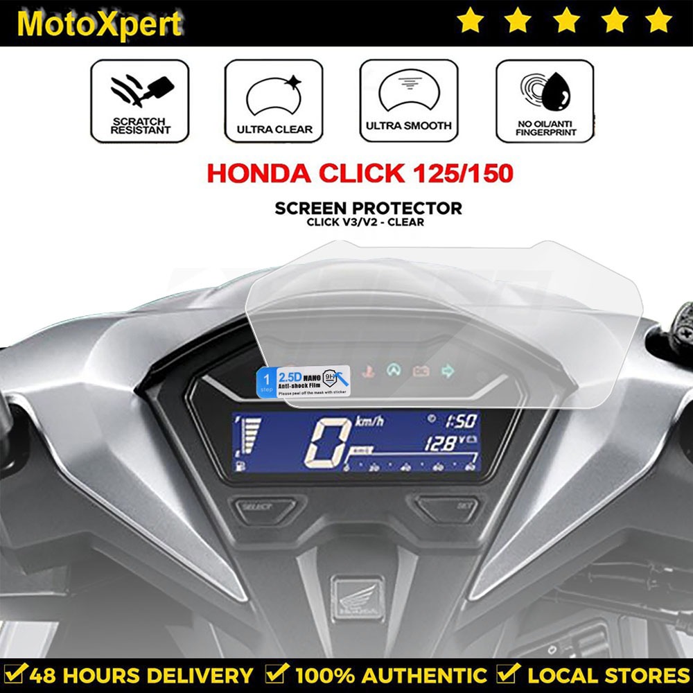 Panel Gauge Protector for Honda Click V1 Click V2 Anti-Scratch Screen ...