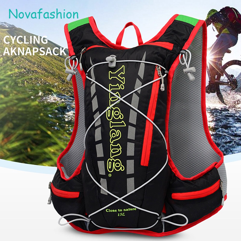15L Running Hydration Vest Backpack Men Women Outdoor Sport Bags Pack Trail  Marathon Jogging Climbing Hiking Backpack