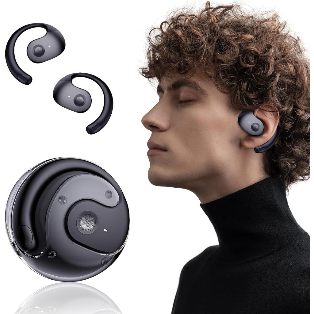 Earphones bluetooth wireless ear-hook high sound quality low