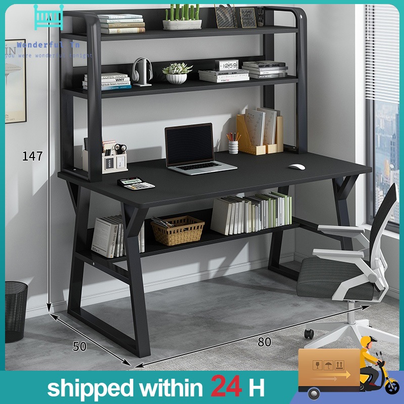 【Support COD】120CM Computer Table with Drawer Study Table Home Office ...