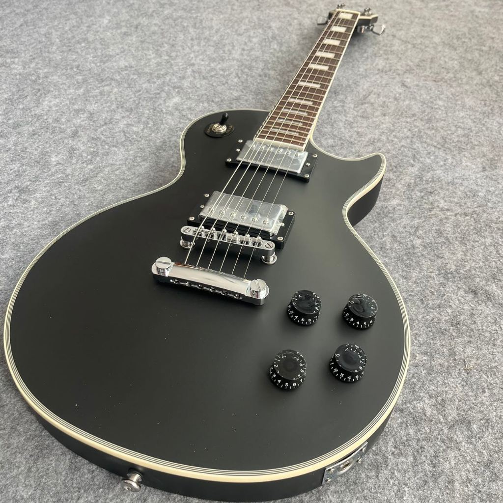 Gibson Les Paul Custom Matte Black Electric Guitar | Shopee Philippines