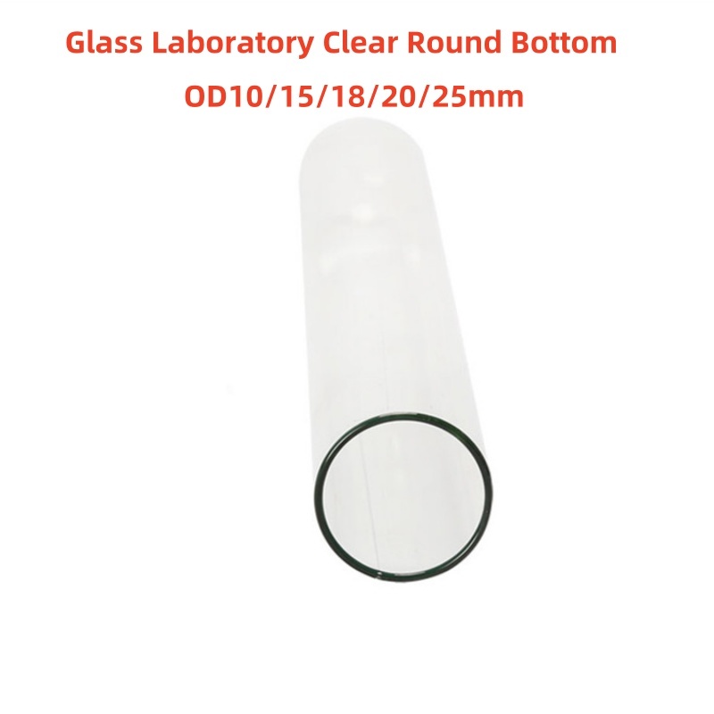 OD10/15/18/20/25mm Glass Laboratory Clear Round Bottom Sample Holder ...