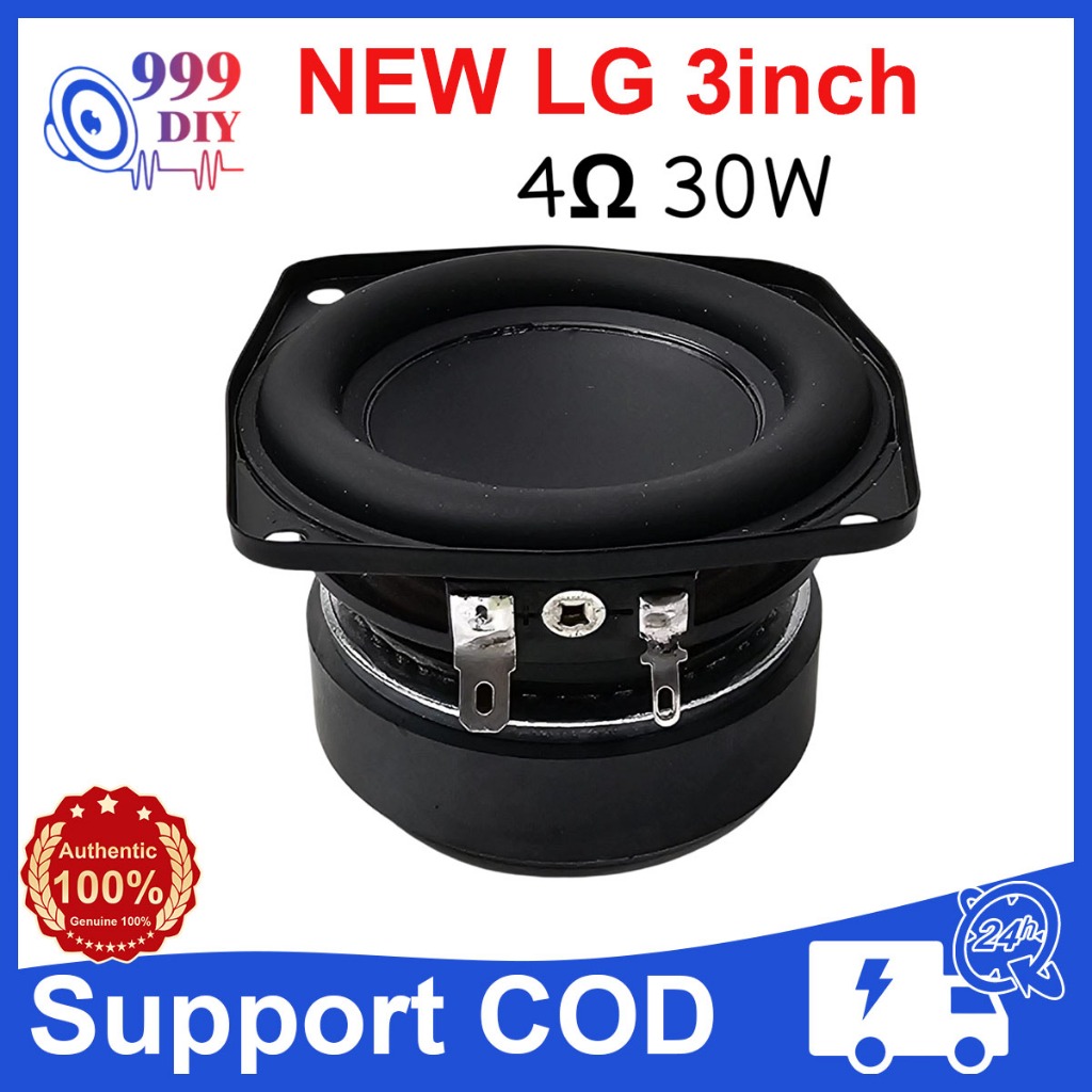 999DIY NEW LG 3inch 4Ω30W Subwoofer full rang speaker Car Speaker